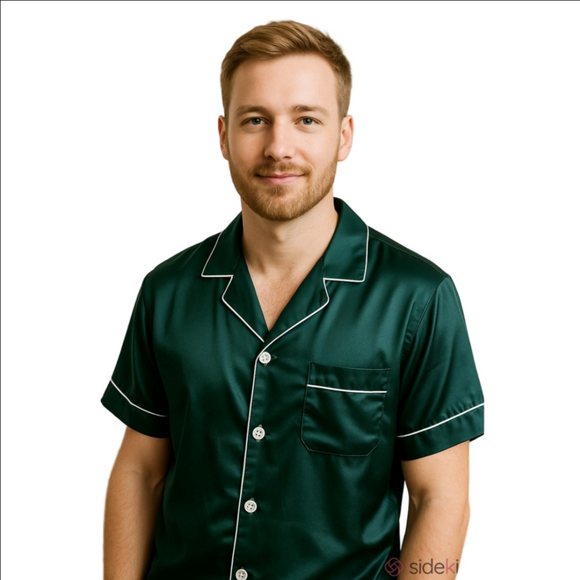 Zuevi Other - Zuevi Men's Silk Pajama Top